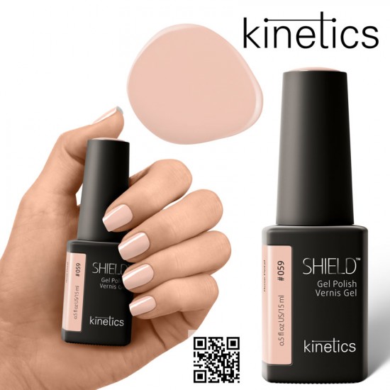 Kinetics Shield Gel Polish 15ml Rose Petal #059 Kinetics Shield Gel Polish 15ml Rose Petal #059