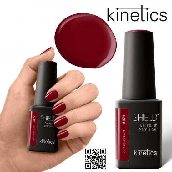 Kinetics Shield Gel Polish 15ml Unspoken love #074