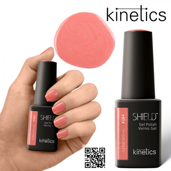 Kinetics Shield Gel Polish 15ml Sparkling Cutie #084 Kinetics Shield Gel Polish 15ml Sparkling Cutie #084