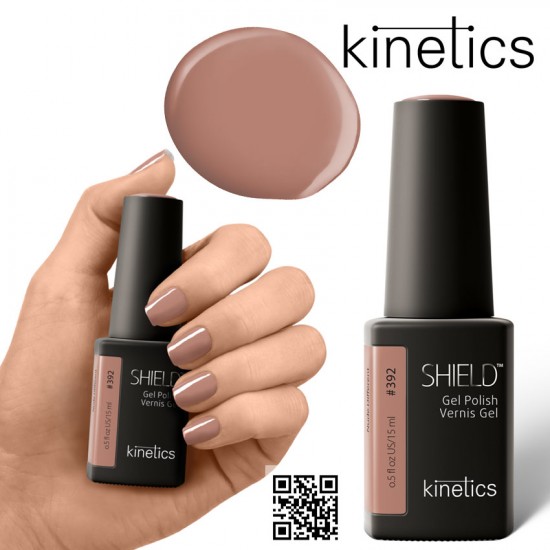 Kinetics Shield Gel Polish 15ml Nude Different #392 Kinetics Shield Gel Polish 15ml Nude Different #392