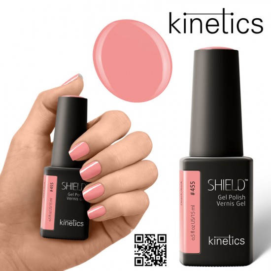 Kinetics Shield Gel Polish 15ml #455 Peach Rock Kinetics Shield Gel Polish 15ml #455 Peach Rock