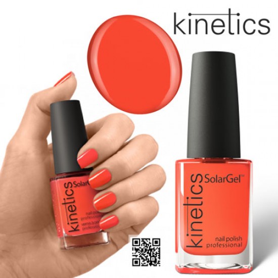Nagu laka Kinetics SolarGel 15ml #307 Spritz Aperol Nagu laka Kinetics SolarGel 15ml #307 Spritz Aperol