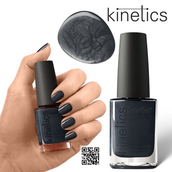 Nagu laka Kinetics SolarGel 15ml #492 Black Parade