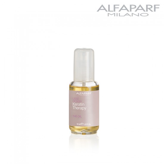 AlfaParf Keratin Therapy Lisse Design eļļa pēc matu taisnošanas 50ml AlfaParf Keratin Therapy Lisse Design eļļa pēc matu taisnošanas 50ml