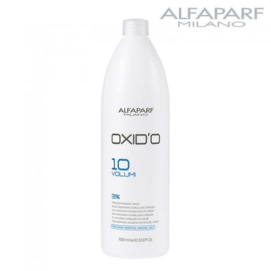 AlfaParf Oxid’O 10 Volume 3% krēmveida oksidants 1000ml AlfaParf Oxid’O 10 Volume 3% krēmveida oksidants 1000ml