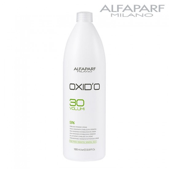 AlfaParf Oxid’O 30 Volume 9% krēmveida oksidants 1000ml AlfaParf Oxid’O 30 Volume 9% krēmveida oksidants 1000ml