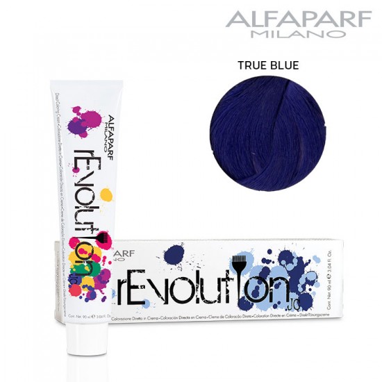 AlfaParf rEvolution Originals True Blue ammonia-free direct color cream 90ml AlfaParf rEvolution Originals True Blue ammonia-free direct color cream 90ml