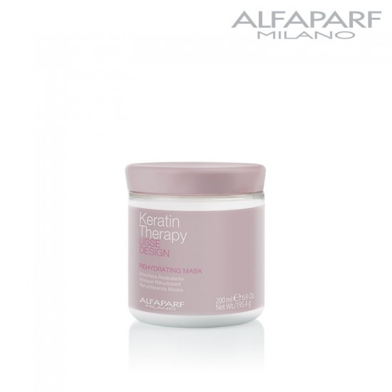 AlfaParf Keratin Therapy Lisse Design maska pēc matu taisnošanas 200ml