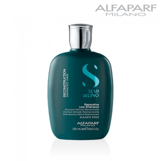 AlfaParf Semi Di Lino Reconstruction šampūns bojātiem matiem 250ml AlfaParf Semi Di Lino Reconstruction šampūns bojātiem matiem 250ml