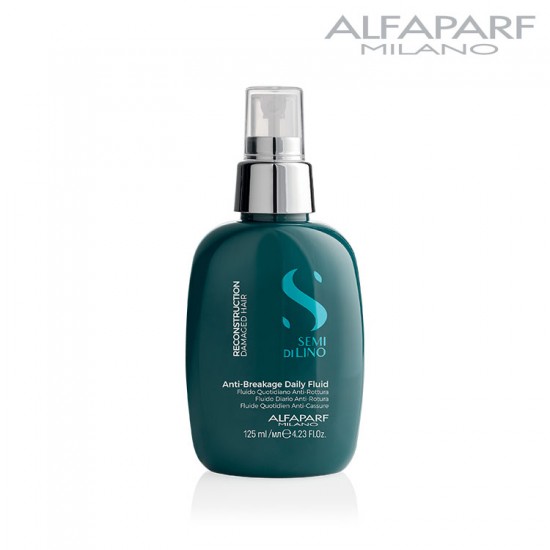 AlfaParf Semi Di Lino Reconstruction fluīds trausliem un bojātiem matiem 125ml AlfaParf Semi Di Lino Reconstruction fluīds trausliem un bojātiem matiem 125ml