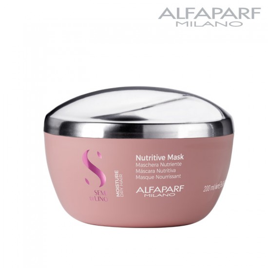AlfaParf Semi Di Lino Moisture mitrinoša maska 200ml AlfaParf Semi Di Lino Moisture mitrinoša maska 200ml