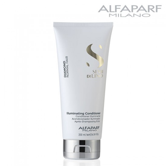 AlfaParf Semi Di Lino Diamond spīdumu piešķirošs kondicionieris 200ml AlfaParf Semi Di Lino Diamond spīdumu piešķirošs kondicionieris 200ml