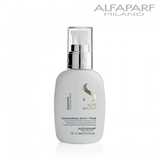 AlfaParf Semi Di Lino Diamond neskalojams fluīds matiem 125ml AlfaParf Semi Di Lino Diamond neskalojams fluīds matiem 125ml