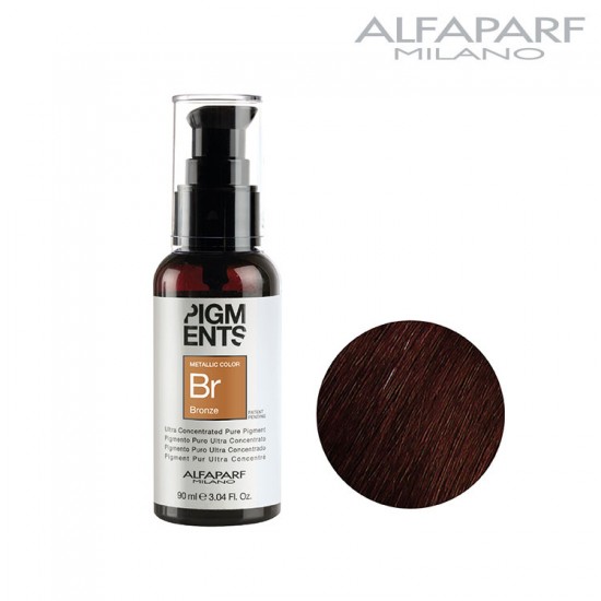 AlfaParf Pigments Bronze pigments bronzas krāsa 90ml