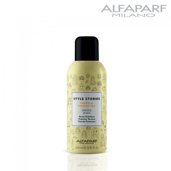 AlfaParf Style Stories termoaizsargājošs sprejs visiem matu tipiem 200ml AlfaParf Style Stories termoaizsargājošs sprejs visiem matu tipiem 200ml