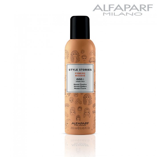 AlfaParf Style Stories strong hold mousse for hair 250ml AlfaParf Style Stories strong hold mousse for hair 250ml