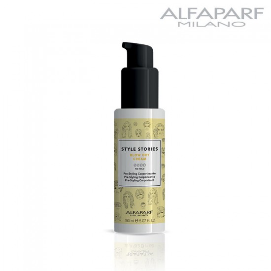 AlfaParf Style Stories Blow Dry Cream bodifying hair cream no hold 150ml AlfaParf Style Stories Blow Dry Cream bodifying hair cream no hold 150ml