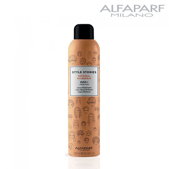 AlfaParf Style Stories Original Hairspray strong 300ml AlfaParf Style Stories Original Hairspray strong 300ml