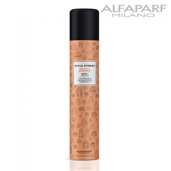 AlfaParf Style Stories Original Hairspray strong 500ml AlfaParf Style Stories Original Hairspray strong 500ml