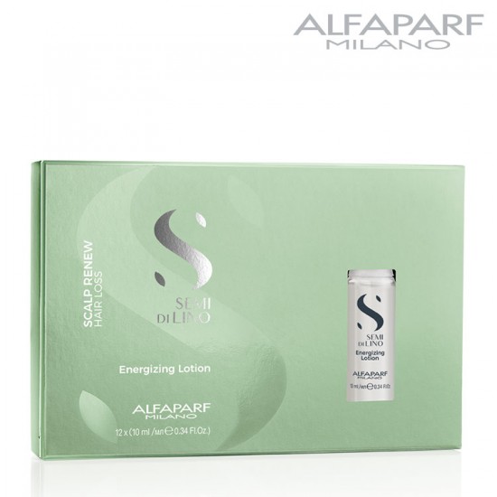 AlfaParf Semi Di Lino Scalp Renew losjons ampulās pret matu izkrišanu 12x10ml