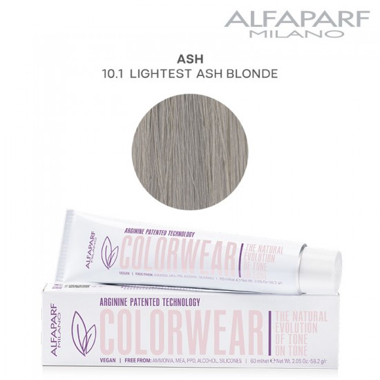 AlfaParf Color Wear matu krāsa Ash 10.1 Lightest Ash Blonde 60ml AlfaParf Color Wear matu krāsa Ash 10.1 Lightest Ash Blonde 60ml