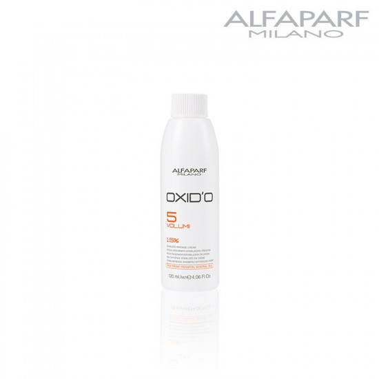 AlfaParf Oxid’O 5 Volume 1,5% krēmveida oksidants 120 ml AlfaParf Oxid’O 5 Volume 1,5% krēmveida oksidants 120 ml