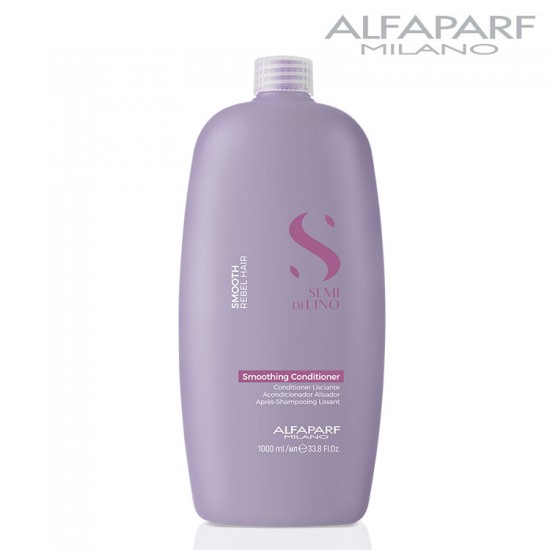 AlfaParf Semi Di Lino Smooth nogludinošs kondicionieris nepakļāvīgiem matiem 1L AlfaParf Semi Di Lino Smooth nogludinošs kondicionieris nepakļāvīgiem matiem 1L