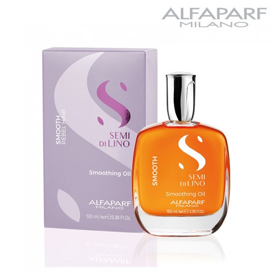 AlfaParf Semi Di Lino Smooth nogludinoša eļļa nepakļāvīgiem matiem 100ml