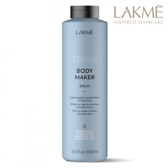 Lakme Teknia Body Maker Balm balzāms 1000ml Lakme Teknia Body Maker Balm balzāms 1000ml