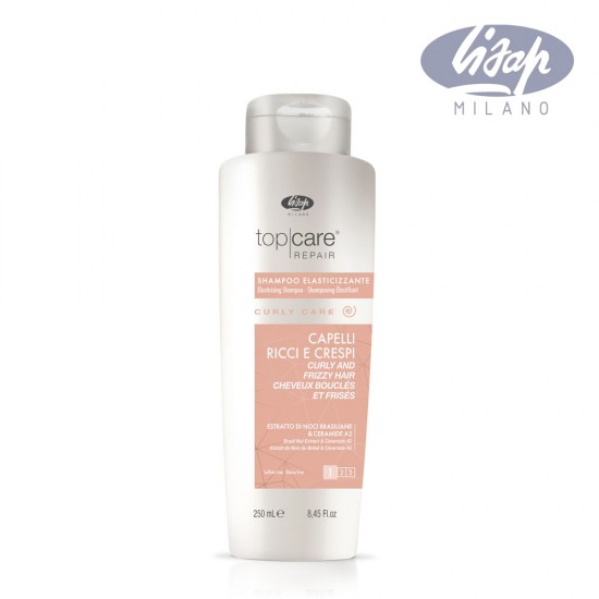 Lisap Curly Care šampūns cirtainiem un nepakļāvīgiem matiem 250ml Lisap Curly Care šampūns cirtainiem un nepakļāvīgiem matiem 250ml