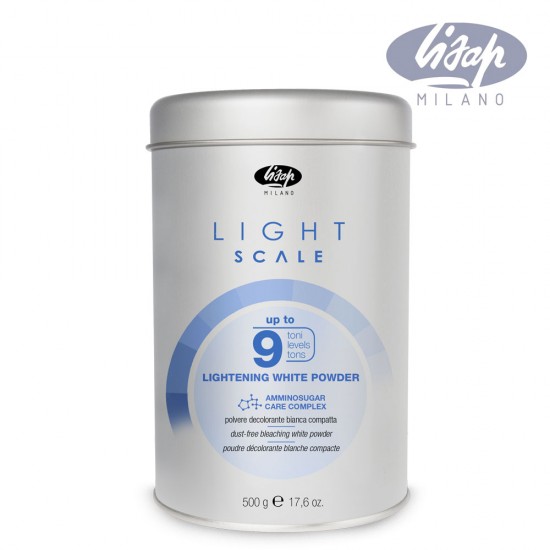Lisap Light Scale up to 9 balināšanas pūderis 500g Lisap Light Scale up to 9 balināšanas pūderis 500g