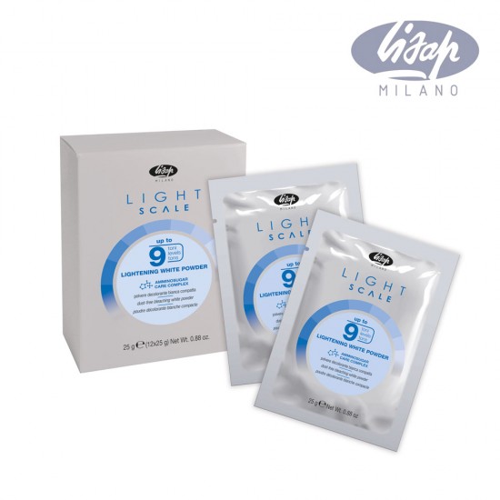 Lisap Light Scale up to 9 balināšanas pūderis 25g Lisap Light Scale up to 9 balināšanas pūderis 25g