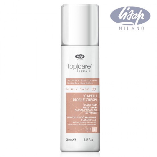 Lisap Curly Care Putas cirtainiem un viļņainiem matiem 250ml