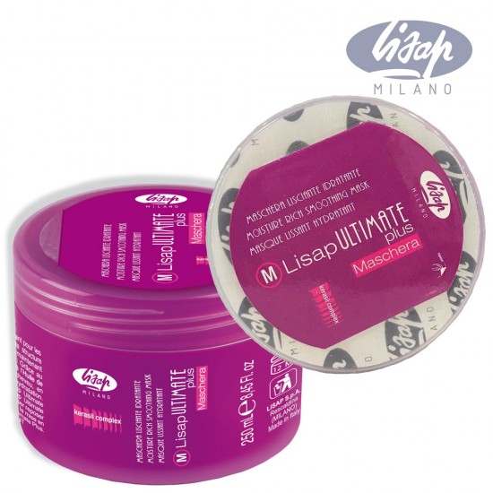 Lisap Ultimate nogludinoša matu maska 250ml Lisap Ultimate nogludinoša matu maska 250ml