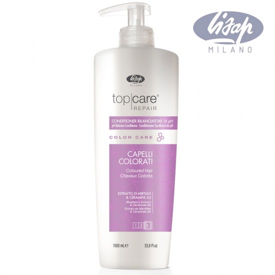 Lisap Color Care pH balansējošs kondicionieris 1000ml Lisap Color Care pH balansējošs kondicionieris 1000ml