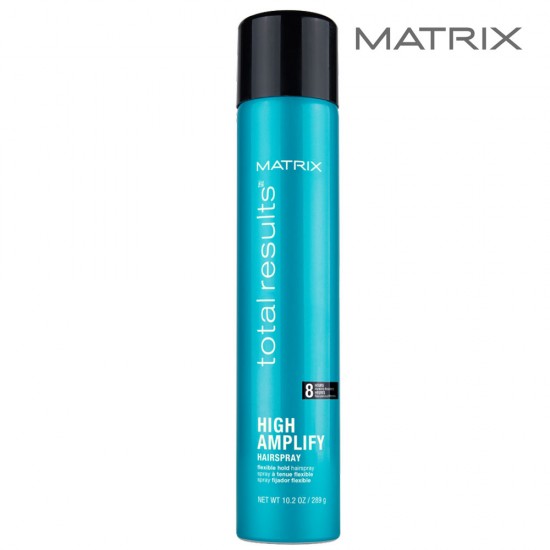 Matrix Total Results High Amplify Flexible Hold elastīgas fiksācijas matu laka 400ml Matrix Total Results High Amplify Flexible Hold elastīgas fiksācijas matu laka 400ml