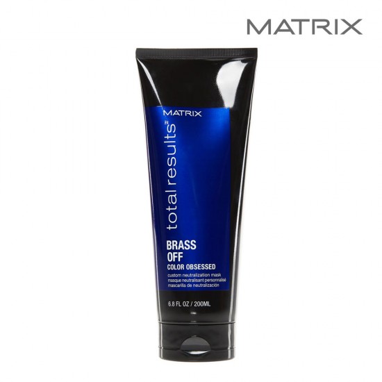 Matrix Total Results Brass Off neitralizējošā maska 200ml Matrix Total Results Brass Off neitralizējošā maska 200ml