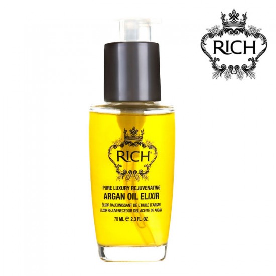 Rich Argan Oil Elixir argana eļļas eliskīrs 70ml Rich Argan Oil Elixir argana eļļas eliskīrs 70ml