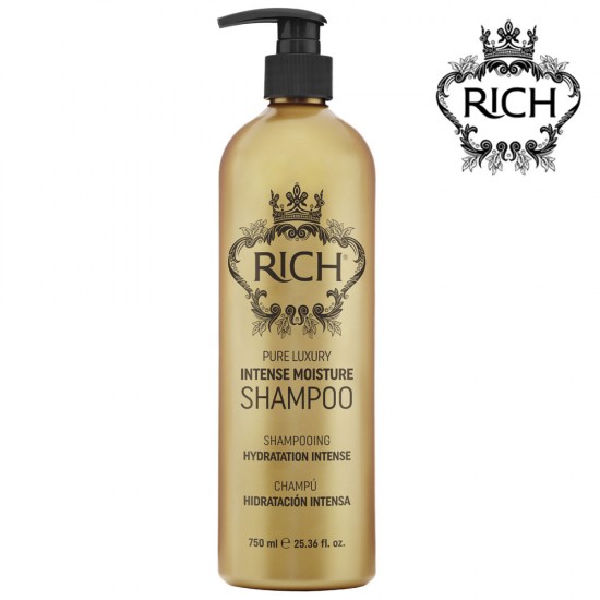 Rich Intense Moisture Shampoo mitrinošs šampūns 750ml Rich Intense Moisture Shampoo mitrinošs šampūns 750ml