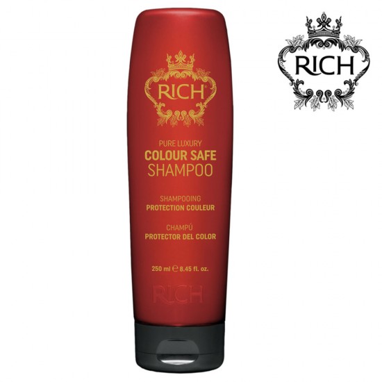 Rich Colour Safe Shampoo šampūns krāsotiem matiem 250ml Rich Colour Safe Shampoo šampūns krāsotiem matiem 250ml