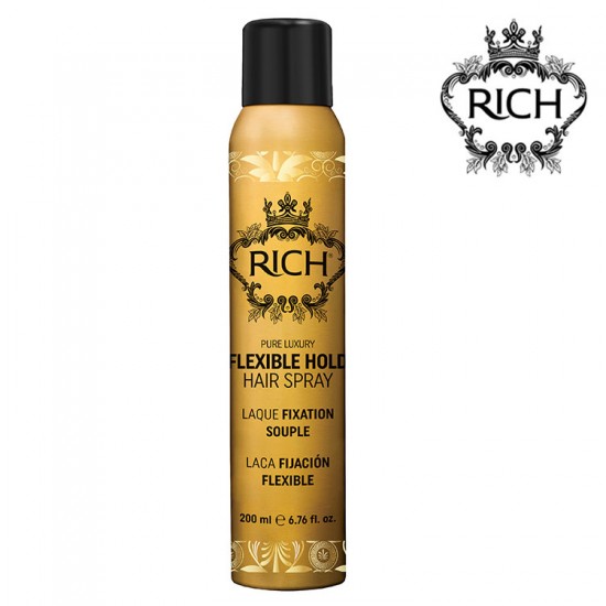 Rich Flexible Hold Hair Spray matu laka 200ml Rich Flexible Hold Hair Spray matu laka 200ml