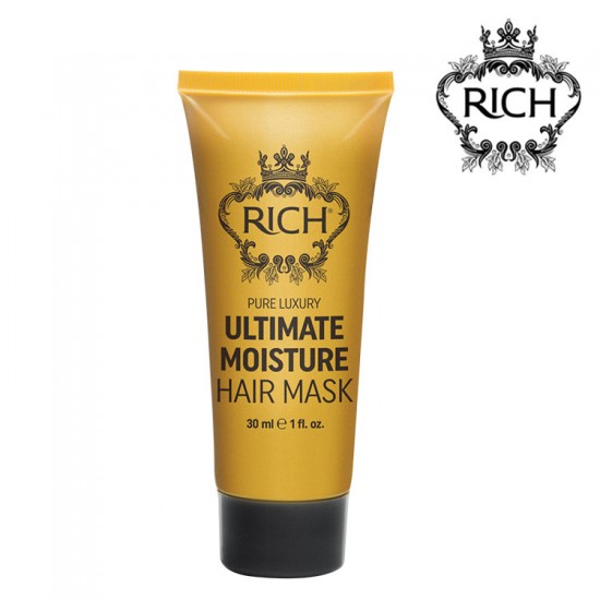 Rich Ultimate Moisture Hair Mask mitrinoša matu maska 30ml Rich Ultimate Moisture Hair Mask mitrinoša matu maska 30ml