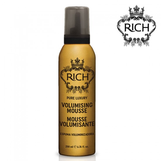 Rich Volumising Mousse matu putas 200ml Rich Volumising Mousse matu putas 200ml