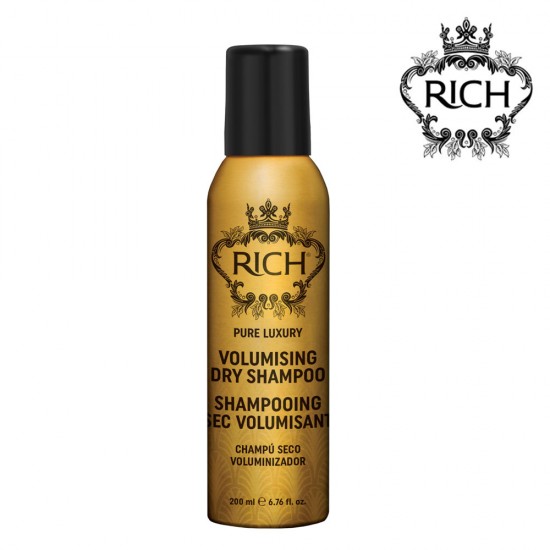 Rich Volumising Dry Shampoo sausais šampūns 200ml Rich Volumising Dry Shampoo sausais šampūns 200ml