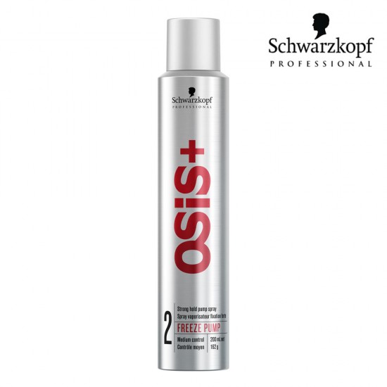 Schwarzkopf Pro Osis+ Freeze Pump stipras fiksācijas šķidrā matu laka 200ml