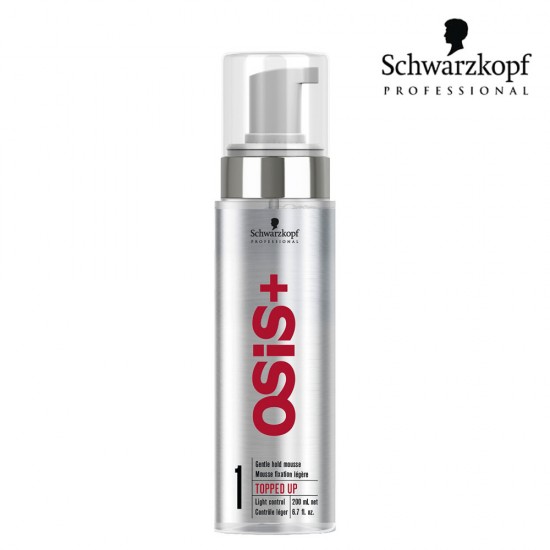 Schwarzkopf Pro Osis+ Topped Up neaerosola tipa matu putas 200ml Schwarzkopf Pro Osis+ Topped Up neaerosola tipa matu putas 200ml