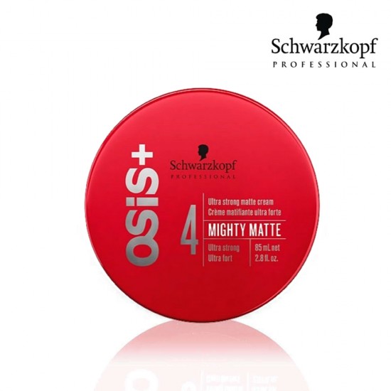 Schwarzkopf Pro Osis+ Mighty Matte stipras fiksācijas krēms ar matētu efektu 85ml Schwarzkopf Pro Osis+ Mighty Matte stipras fiksācijas krēms ar matētu efektu 85ml