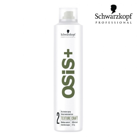 Schwarzkopf Pro Osis+ Texture Craft izsmidzināmais līdzeklis sausai tekstūrai 300ml Schwarzkopf Pro Osis+ Texture Craft izsmidzināmais līdzeklis sausai tekstūrai 300ml