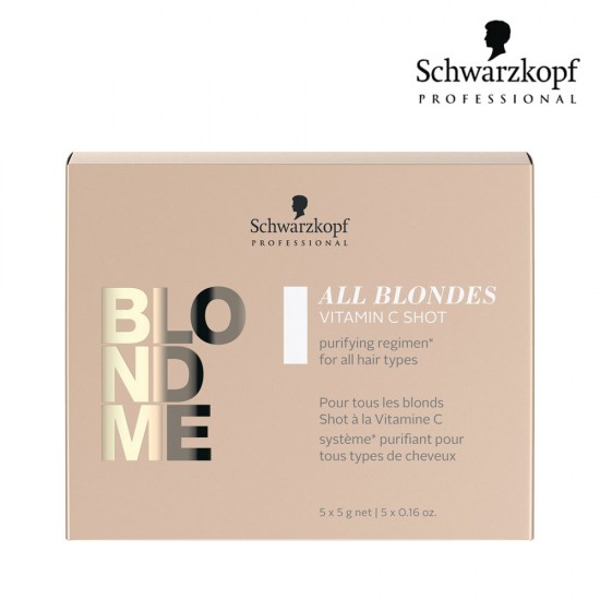 Schwarzkopf Pro BlondMe All Blondes C vitamīna deva blondiem matiem 5g