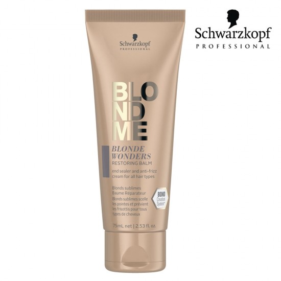 Schwarzkopf Pro BlondMe Blonde Wonders atjaunojošs balzams 75ml Schwarzkopf Pro BlondMe Blonde Wonders atjaunojošs balzams 75ml